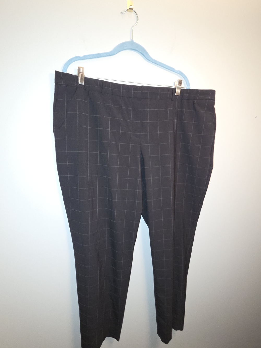Hugo Boss Black Windowpane Trousers
